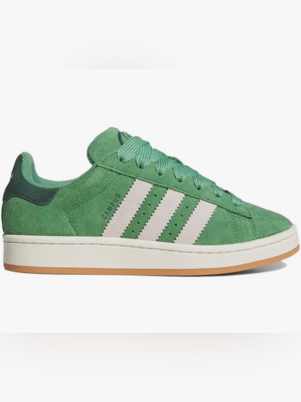 adidas Campus 00s shoes - 6 women - ‘Preloved Green’/Off White/Gum bottom NWT